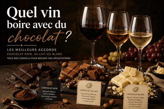 Quel vin boire avec du chocolat ? Les meilleurs accords