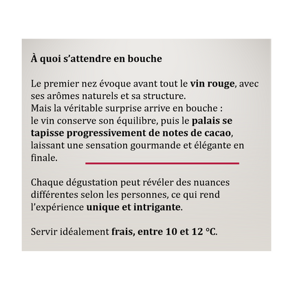 Rouge Cabosse® 50 cl.